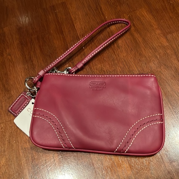 Coach wristlet - Beautiful Berry color - Picture 1 of 7